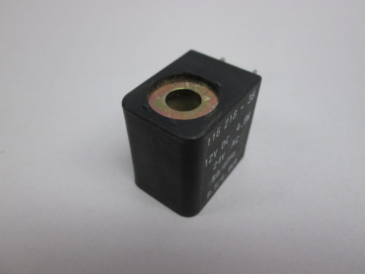ARO 116218-38 Solenoid Coil, 12V DC/24V AC, 4.8W