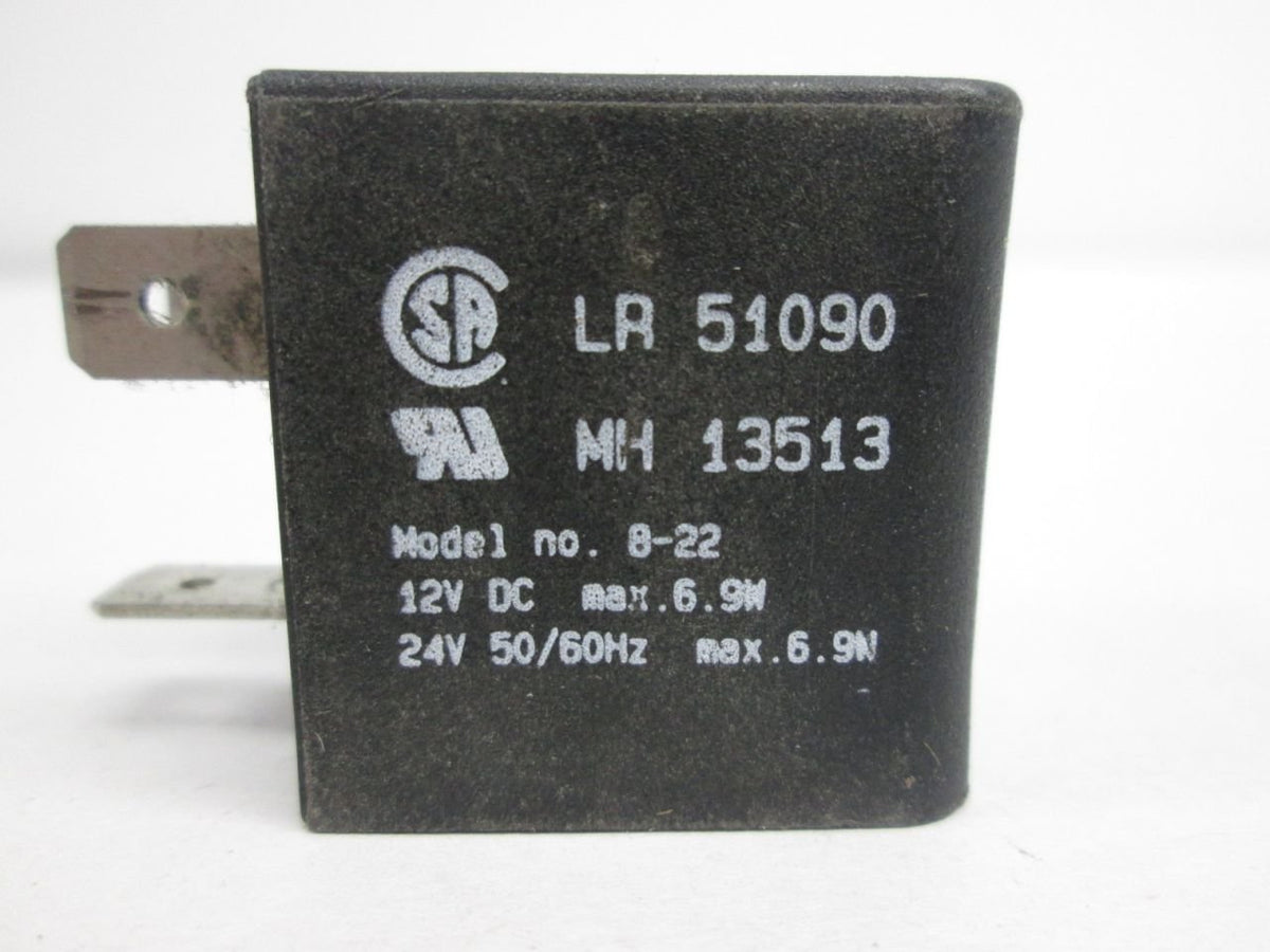 ARO 116218-38 Solenoid Coil, 12V DC/24V AC, 4.8W
