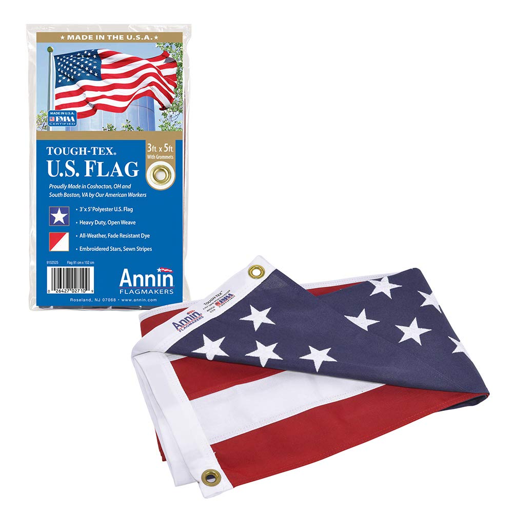 Annin Flagmakers, Tough-Tex American Flag, Made in USA