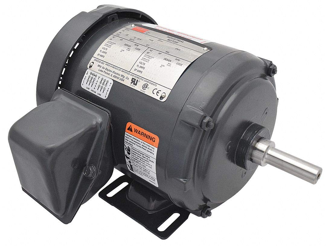 Dayton 2N866 Motor, 3/4 HP, 3 Phase