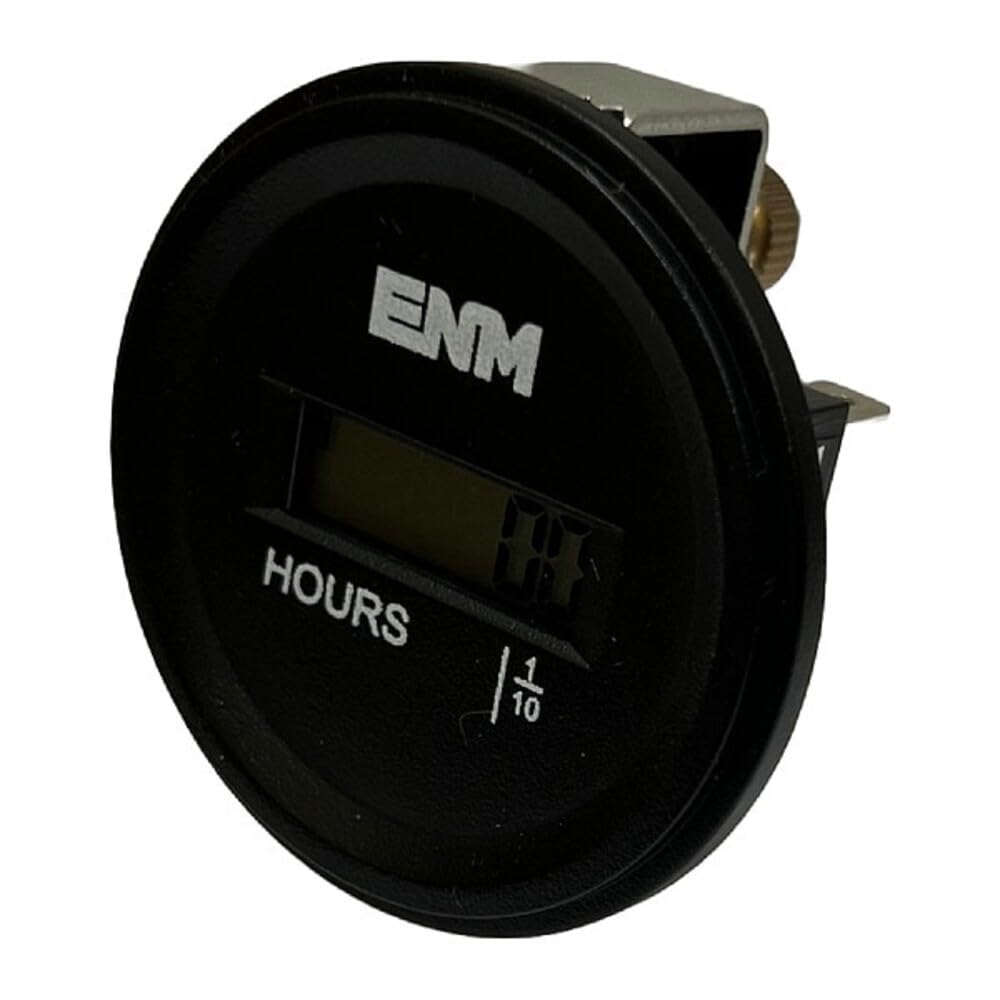 ENM TB45HA Preset Hour Meter, 2.125" L x 1.4" W