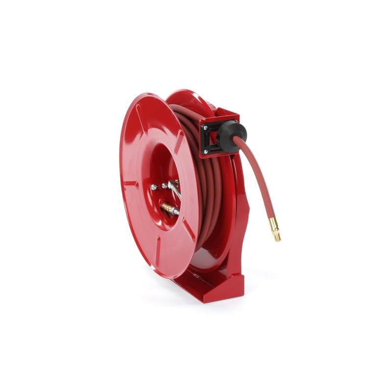 Reelcraft Air/Water Hose Reel, 3/8" x 50 ft, 300 psi, 1/4" NPT(M)