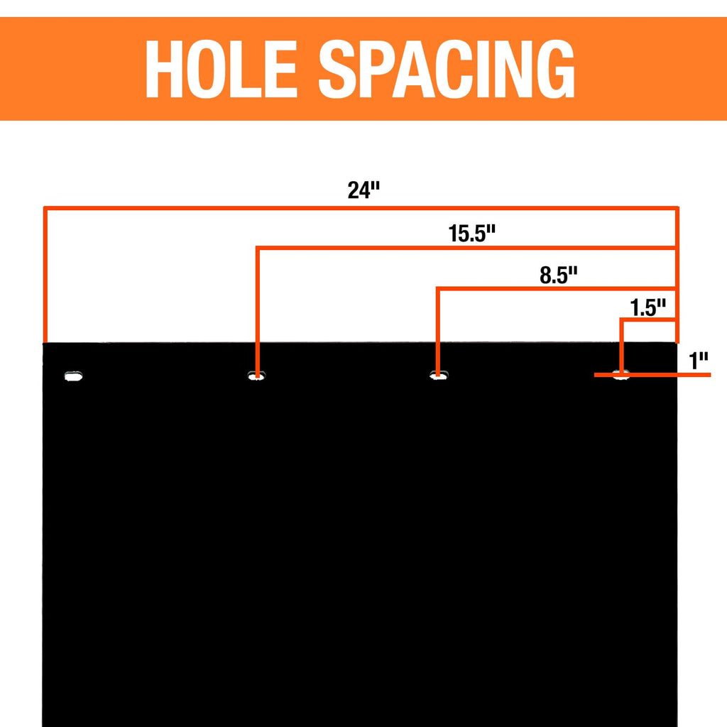 Buyers Products Polymer Mud Flaps