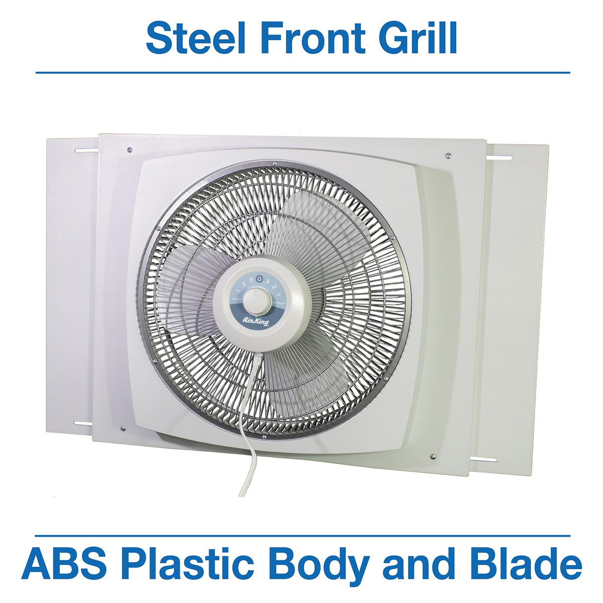 Air King 9155 Window Fan, 16-Inch,White