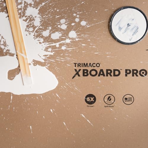 Trimaco 12380 FloorShell Heavy Duty Surface Protector, 38" x 100' (6 Rolls)