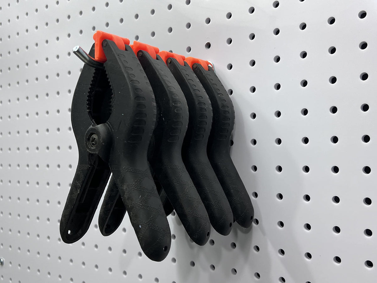 Triton Products Steel Pegboard Hooks - Heavy Duty Single Rod 10-Pack Durahook, Fits 1/8 Inch and 1/4 Inch Duraboards and Pegboards