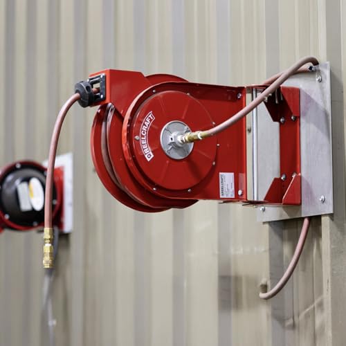 Reelcraft Air/Water Hose Reel, 3/8" x 50 ft, 300 psi, 1/4" NPT(M)