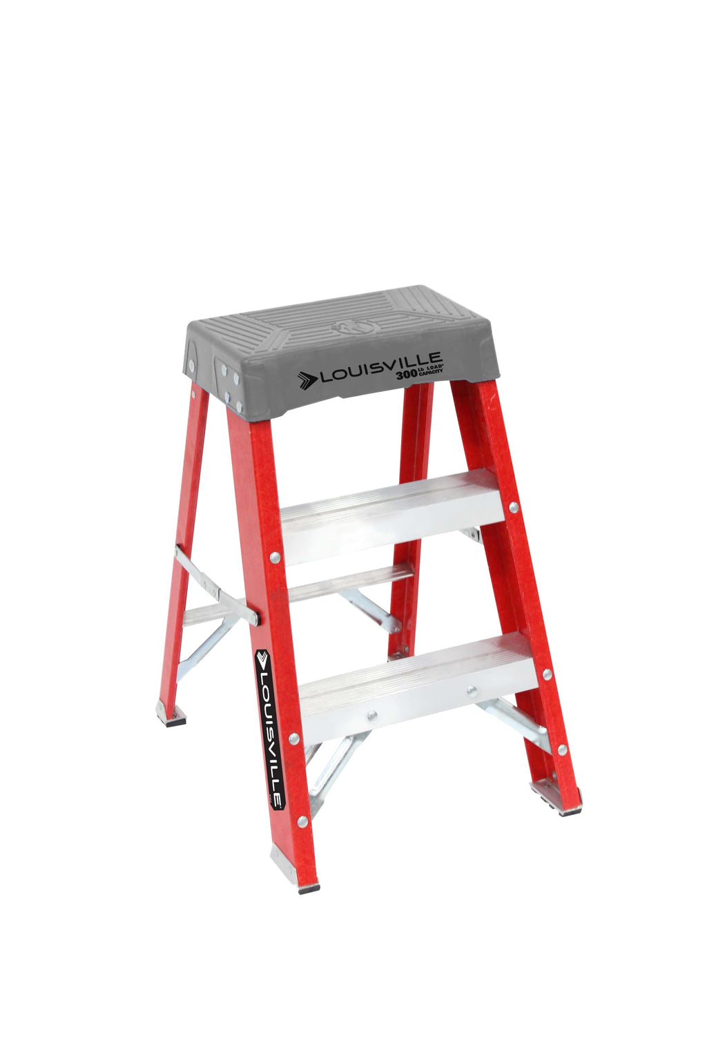 Louisville Ladder Fiberglass Step Ladder, 300-Pound Duty Rating