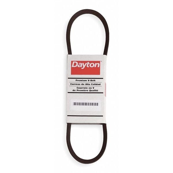 Dayton 4L410 FHP V-Belt, 41" Outside Length, 1/2" Top Width