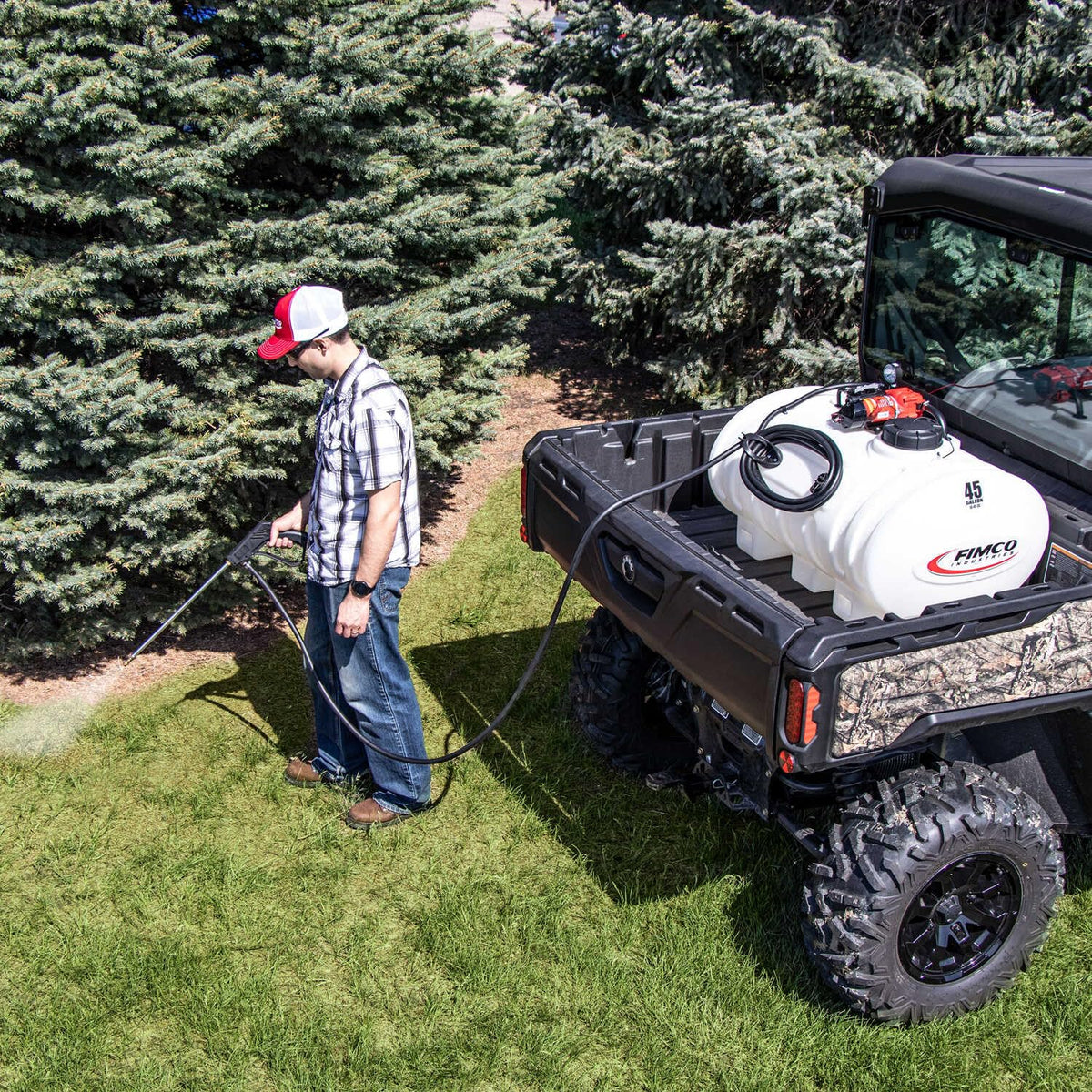 Fimco LG-45-SS Spot Sprayer, 45 gal Tank