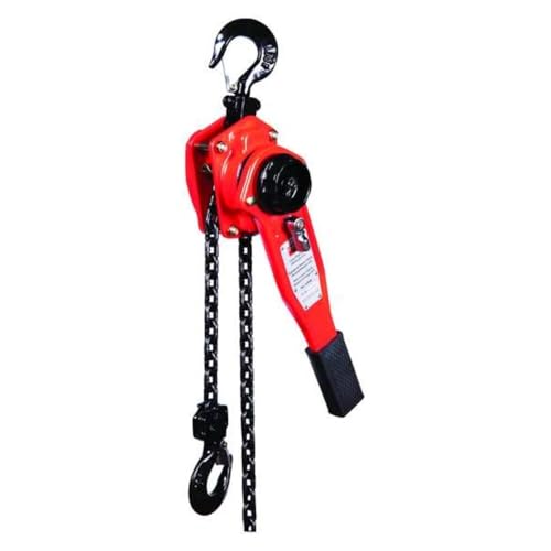 Dayton 4ZX44 Hoist, Chain, 3/4T, 10Ft Lift, Rated 33Lb