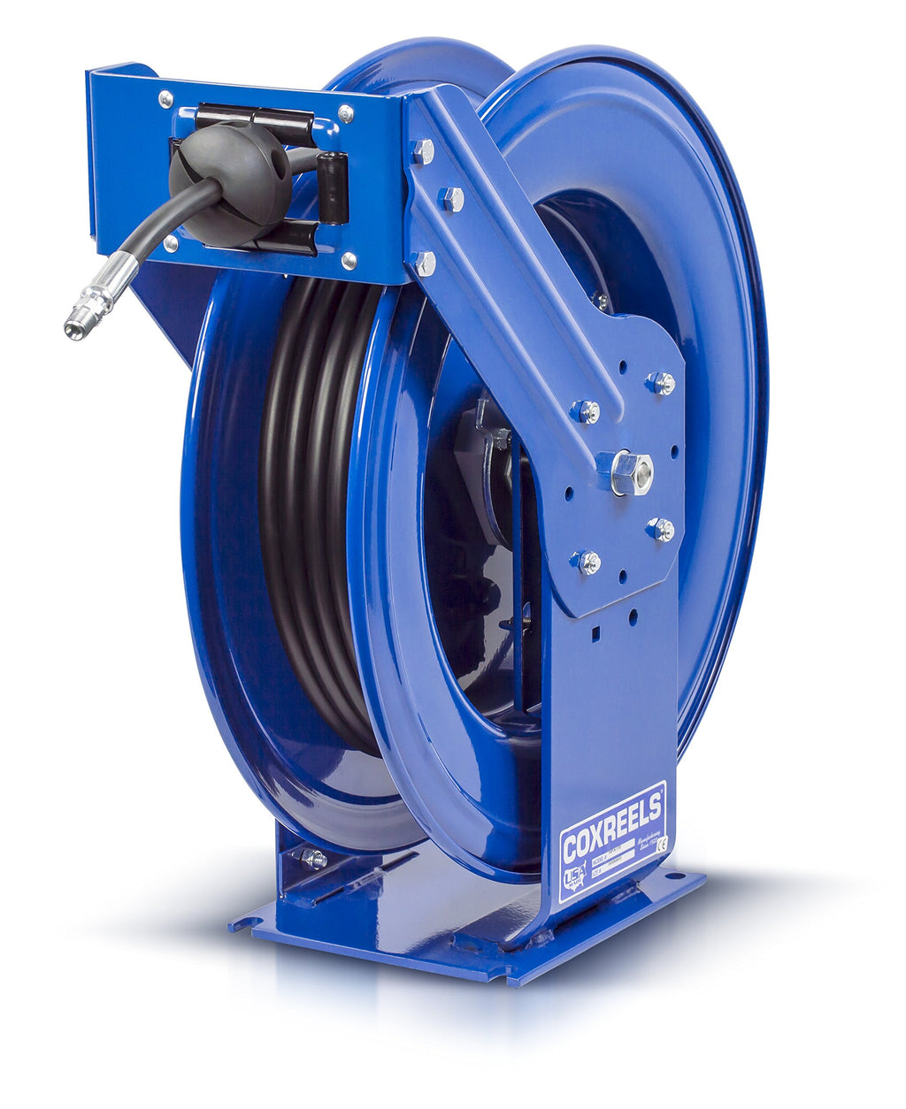 Coxreels THP-N Supreme Duty Spring Rewind Hose Reel for grease/hydraulic oil: 5000 PSI