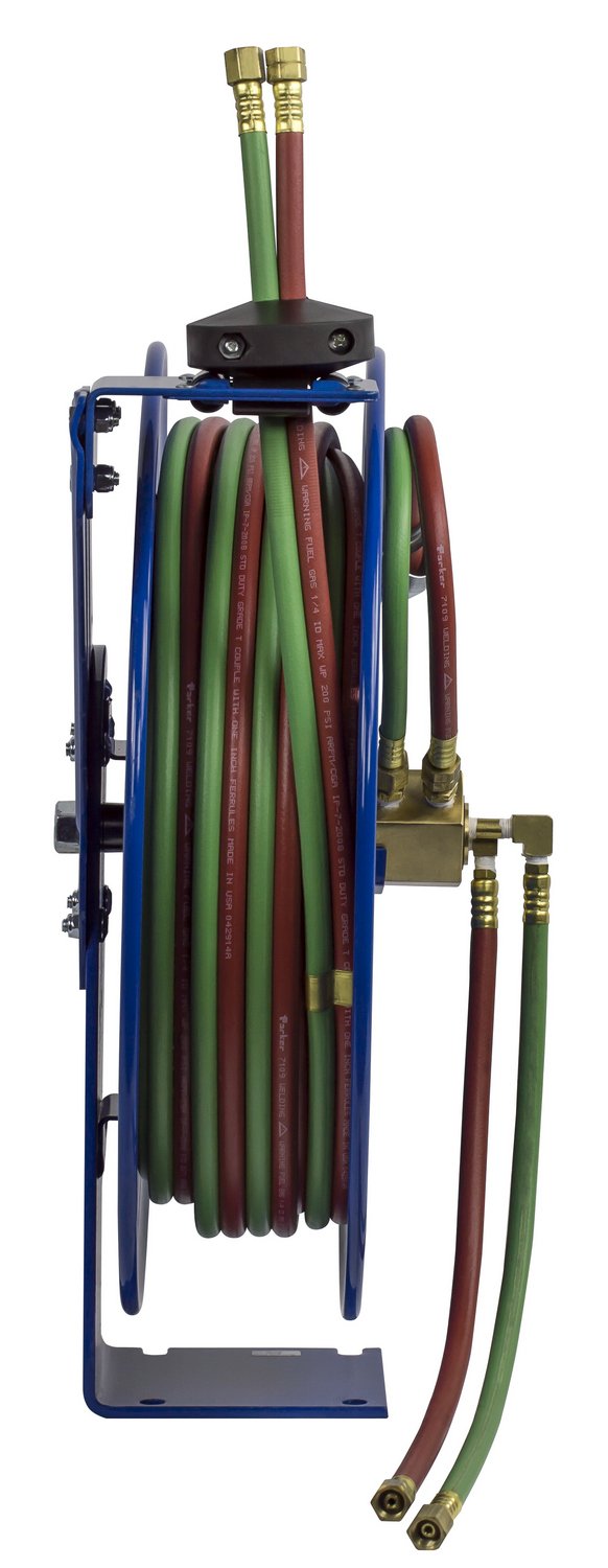 Coxreels Spring-Driven Welding Hose Reel with Hose