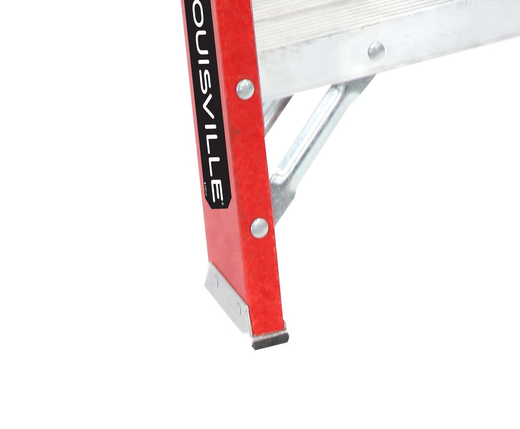 Louisville Ladder Fiberglass Step Ladder, 300-Pound Duty Rating