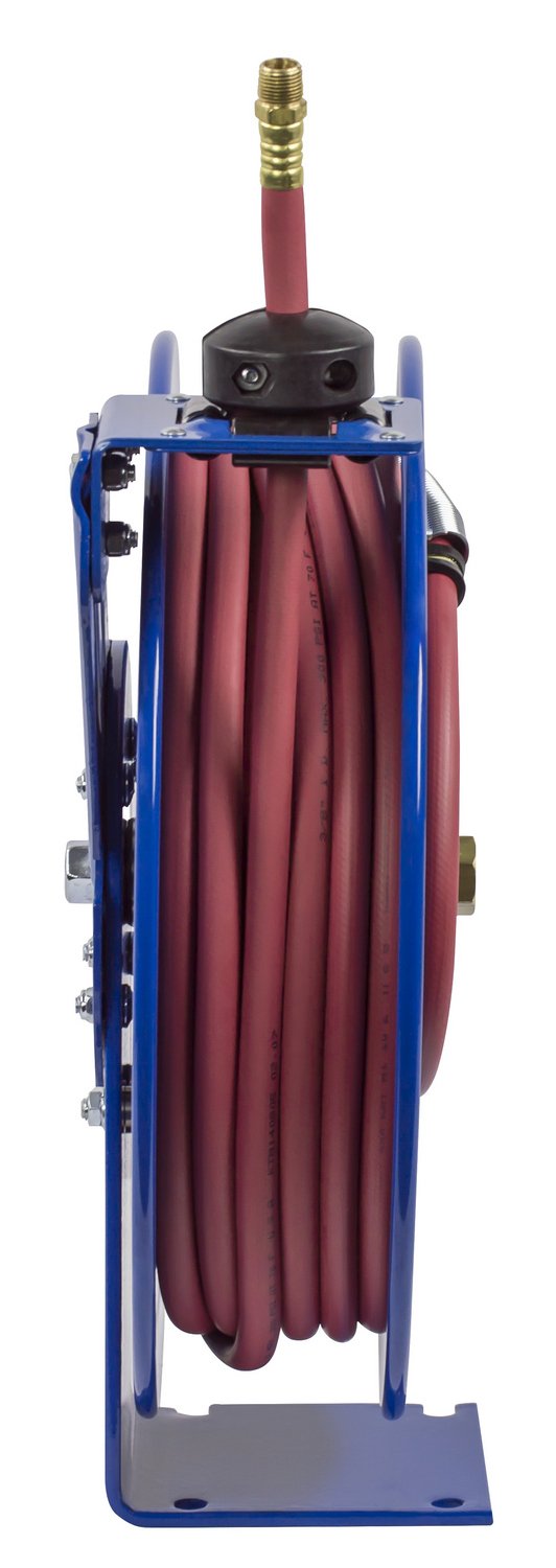 EZ-Coil Performance Safety Hose Reel, 300 psi, Hose Included, 1/4" Hose ID, 25' Length