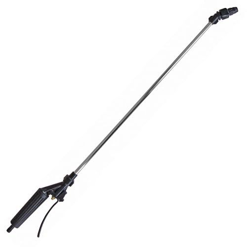 FIMCO 5302318 15 Gallon ATV Sprayer; UV Resistant Polymer Tank, 2.4 GPM High Flo Pump, Steel 2 Nozzle Spraying Boom, Teejet Tips & Lever Grip Handgun