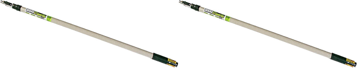 Wooster Brush R091 Sherlock GT Convertible Extension Pole, 4-8 feet,Silver/Black 2 Pack