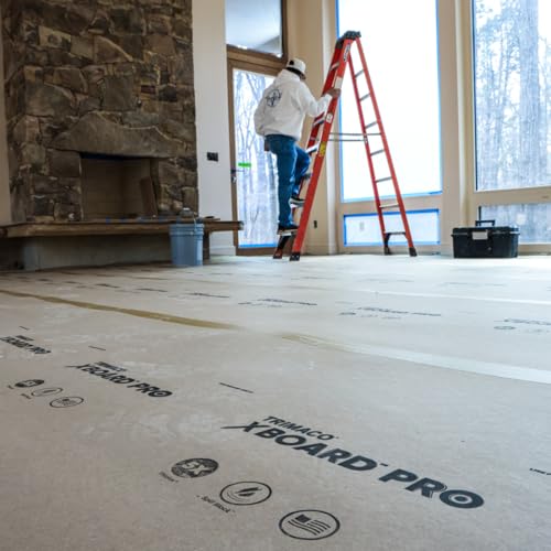 Trimaco 12380 FloorShell Heavy Duty Surface Protector, 38" x 100' (6 Rolls)