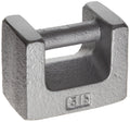 Rice Lake Cast Iron Painted Grip Handle Calibration Weight, ASTM Class 7, Metric and U.S. Customary