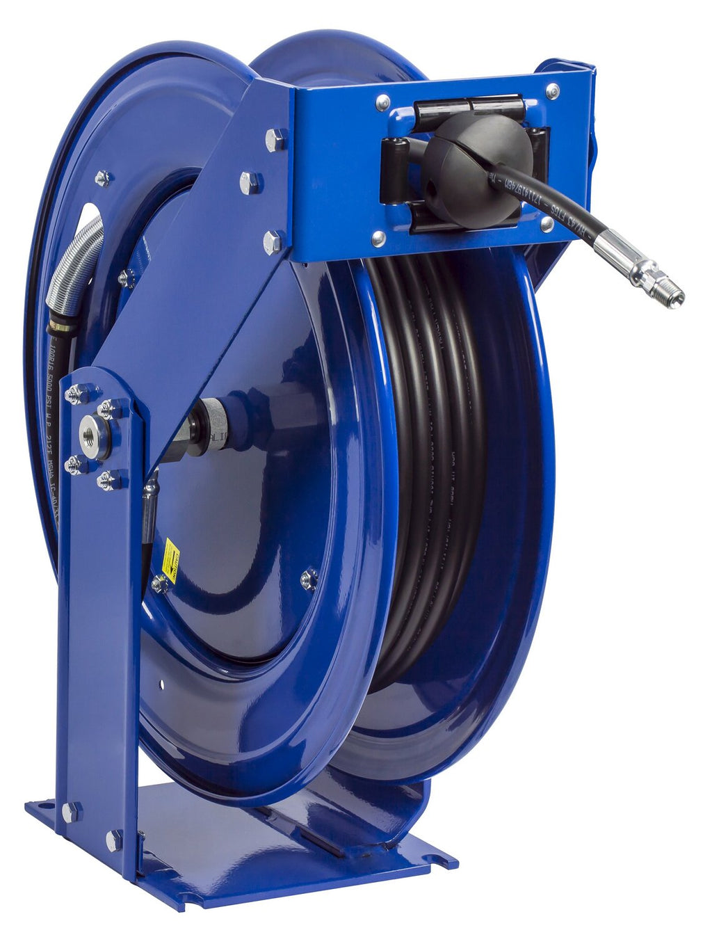 Coxreels THP-N Supreme Duty Spring Rewind Hose Reel for grease/hydraulic oil: 5000 PSI