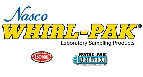 Whirl-Pak B00679WA Sterile sampling bag, 4 oz, Clear