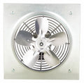 Dayton 12" x 12" 115VAC Medium Duty Direct Drive Exhaust Fan, 8" Blade