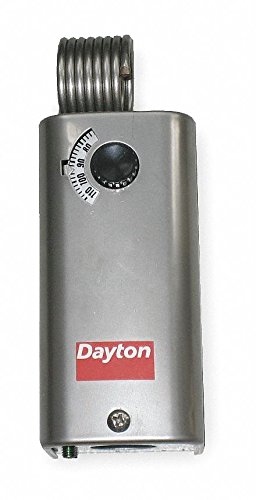 Dayton Line Voltage Mechanical Thermostat for Heat and Cool, 24 to 600VAC
