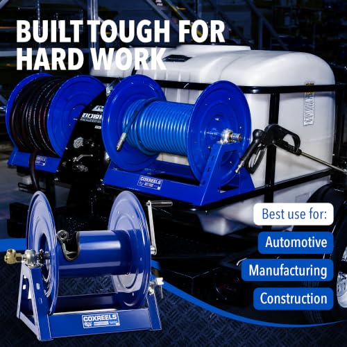Coxreels 1125-4-100 Hose Reel, Hand Crank