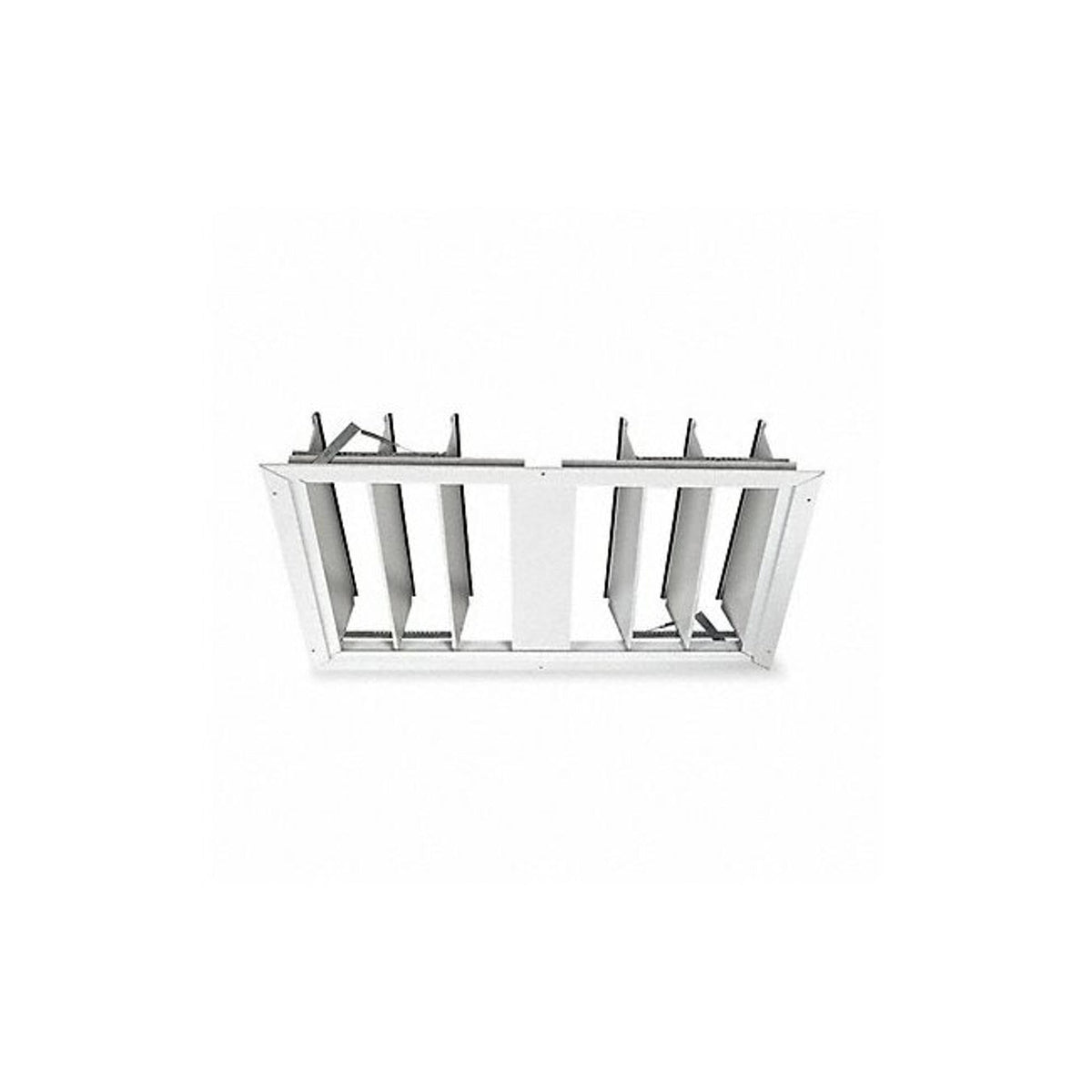 Dayton Fan Shutter 36 in White Painted Aluminum