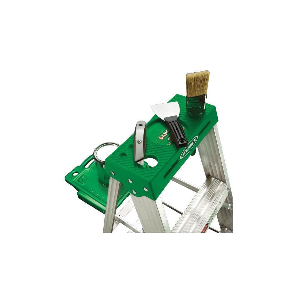 Werner 225-Pound Duty Rating Aluminum Stepladder