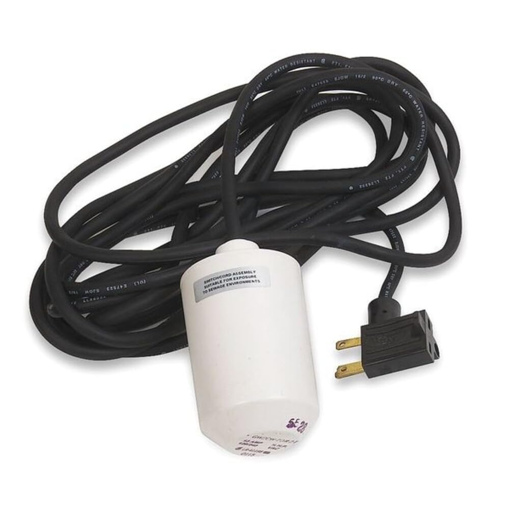 Dayton 3BY75 Float Switch, NC