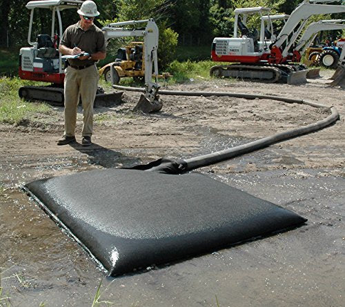 UltraTech 9725-OS Oil and Sediment Dewatering Bag, 150 Cubic Feet Capacity, 15' Length x 10' Width