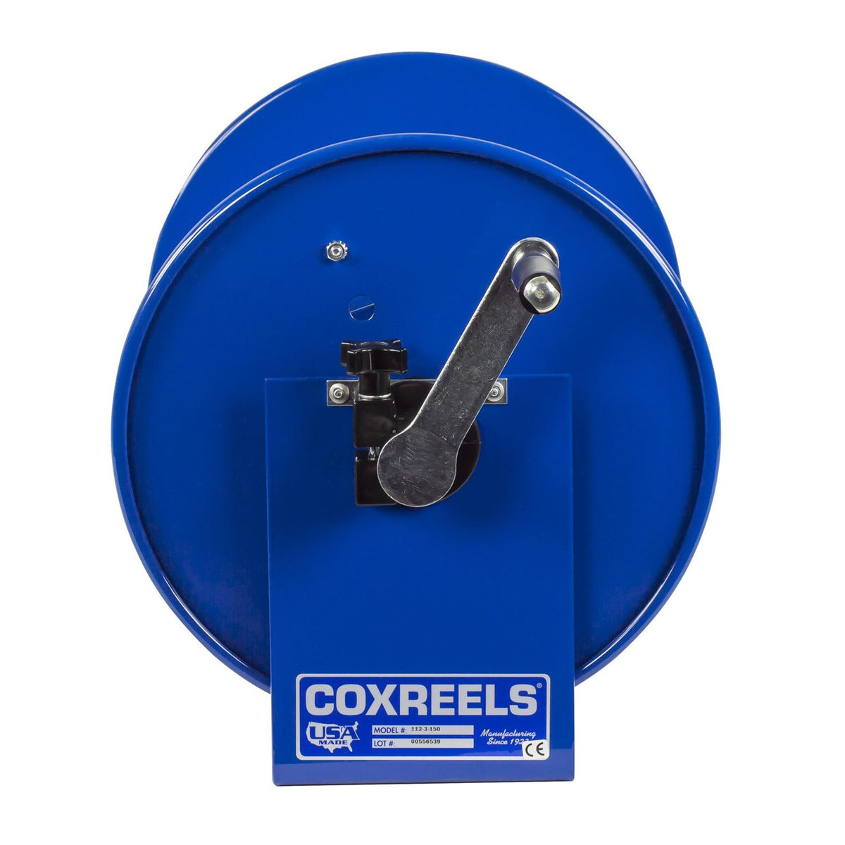 Coxreels 112-3-50 Compact Hand Crank Hose Reel, 300 PSI, Reel Only