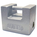 Rice Lake Cast Iron Painted Grip Handle Calibration Weight, NIST Class F, Metric and U.S. Customary