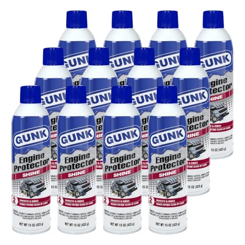 GUNK CEB1-12PK 'Engine Brite' Engine Protector - 15 oz., (Case of 12)
