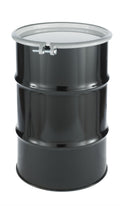 SKOLNIK Carbon Steel Open Head Drum, 30 gallons, Bolt Ring, 1.2mm Body Gauge (Pack of 1)