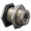 Banjo TF100SS 1" FNPT 316 Stainless Steel Bulkhead Tank Fitting