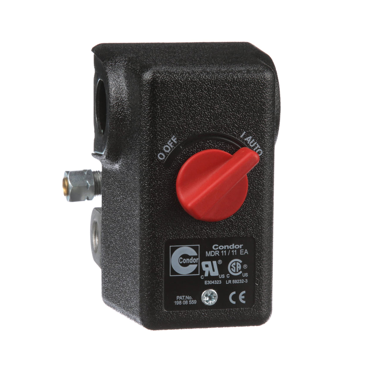 Condor 11KC2E Pressure Switch, DPST, 40-175 PSI, Standard