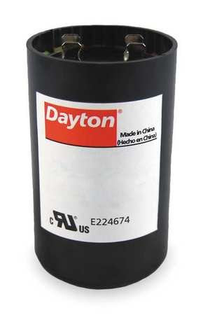 Motor Start Capacitor, 378-455 MFD, Round