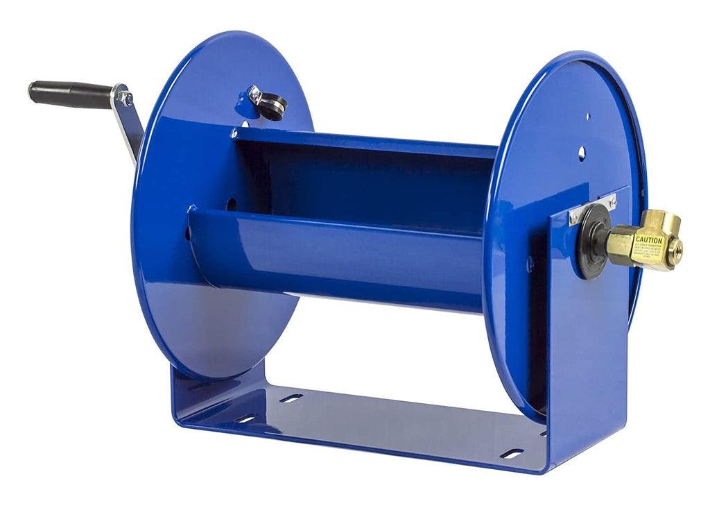 Coxreels 112-3-50 Compact Hand Crank Hose Reel, 300 PSI, Reel Only