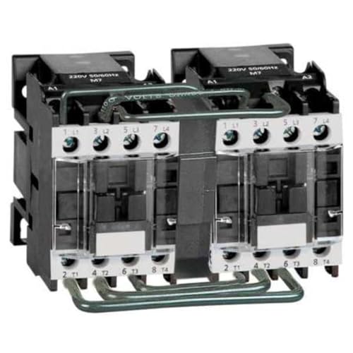 Dayton 6EAX4 IEC Magnetic Contactor, 1NO, 120V AC, 3 Pole, Reversing