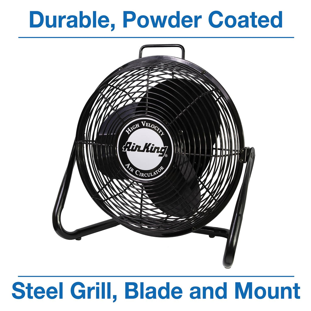 Air King Industrial Grade High Velocity Pivoting Floor Fan