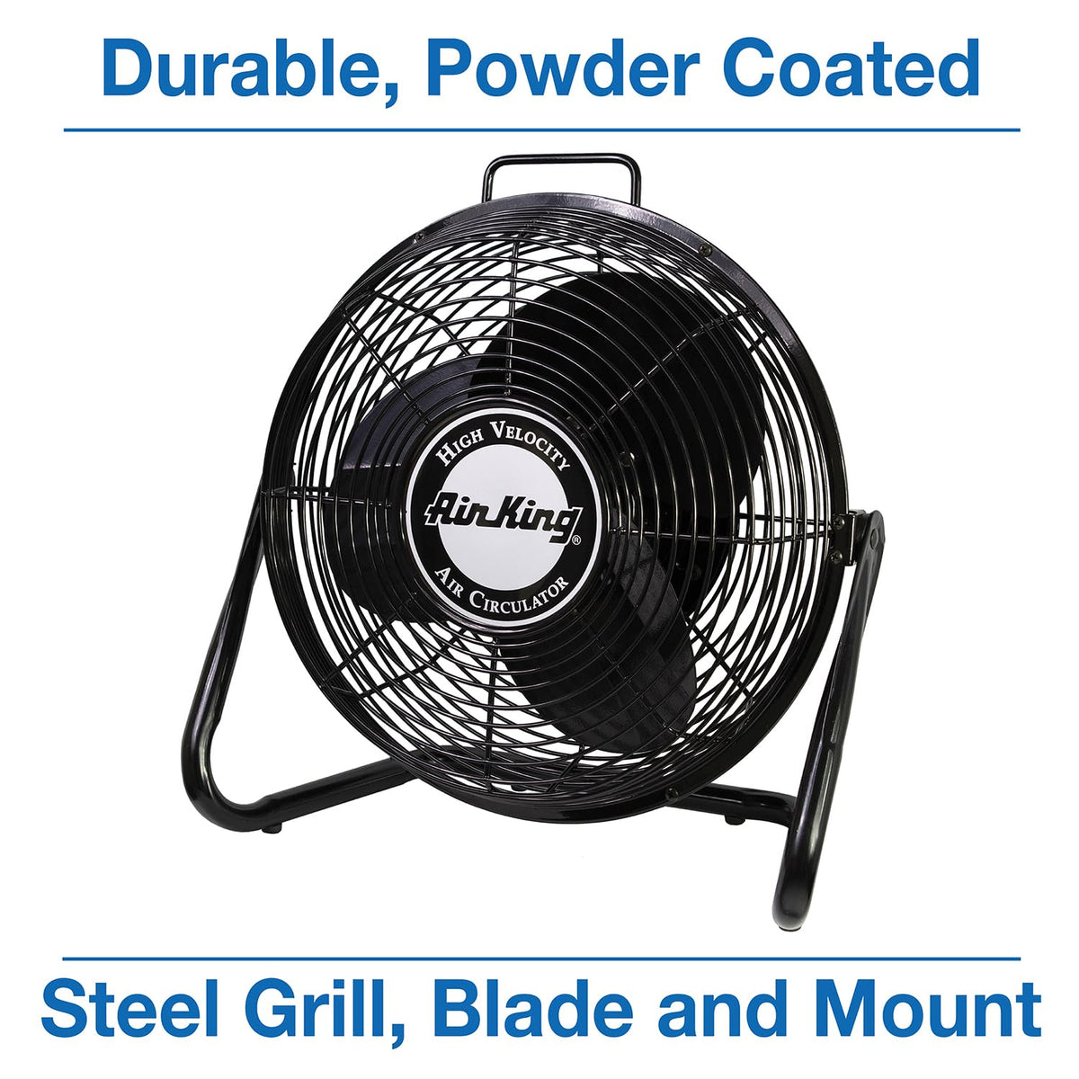 Air King Industrial Grade High Velocity Pivoting Floor Fan