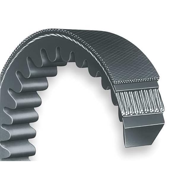 5VX880 Cogged Wedge V-Belt, 88 in Outside Length, 5/8 in Top Width, 17/32" Thickness