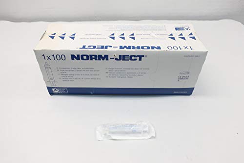NORM-JECT 4100.000V0 10mL Syringe, Box of 100