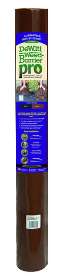 Dewitt Brown 3-Foot by 50-Foot 3oz Weed Barrier Pro Landscape Fabric PBN350